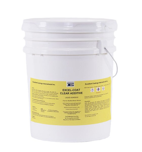 Image of Excel-Crete Additive per Gallon in 5 Gallon Unit - Clear